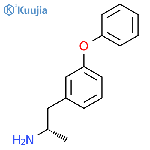 (2S)-1-(3-phenoxyphenyl)propan-2-amine structure