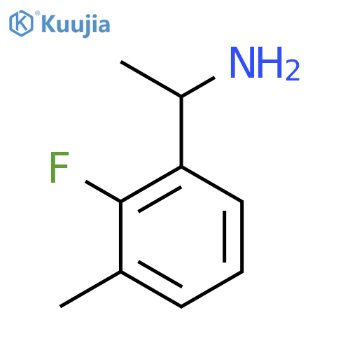 1-(2-Fluoro-3-methylphenyl)ethan-1-amine structure