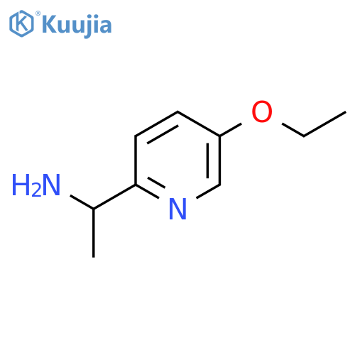 1-(5-Ethoxypyridin-2-yl)ethan-1-amine structure