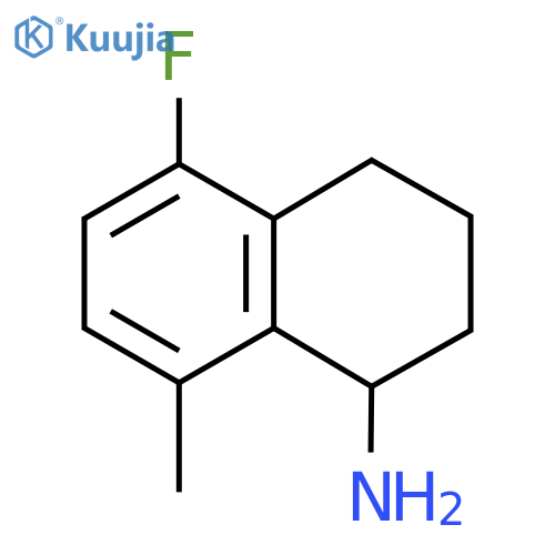 5-FLUORO-8-METHYL-1,2,3,4-TETRAHYDRONAPHTHYLAMINE structure