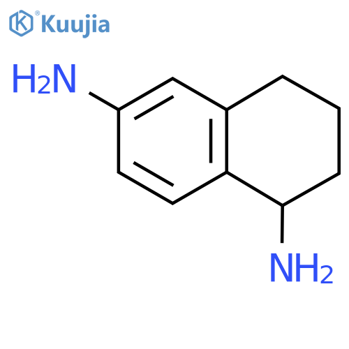 1,2,3,4-Tetrahydronaphthalene-1,6-diamine structure