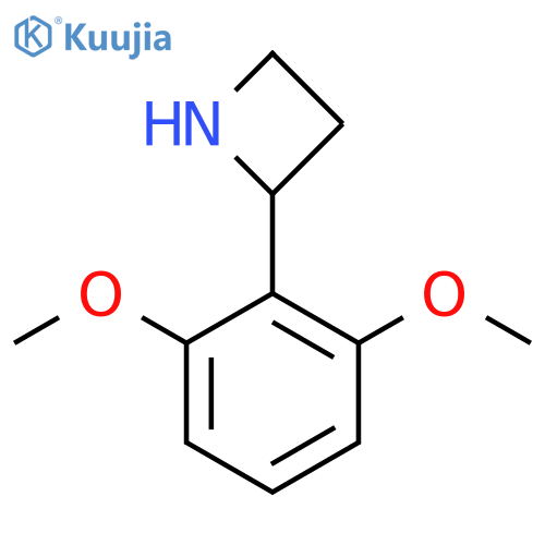 2-(2,6-Dimethoxyphenyl)azetidine structure