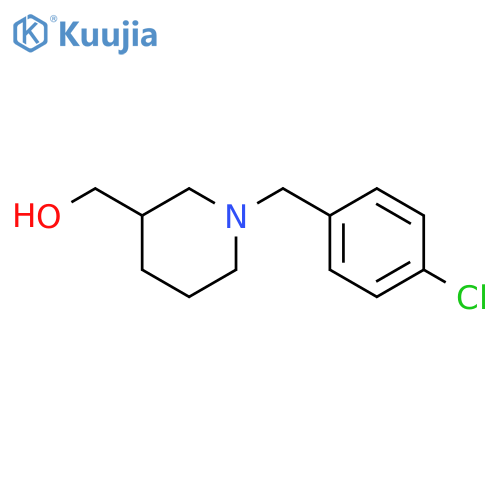 [1-(4-Chloro-benzyl)-piperidin-3-yl]-methanol structure