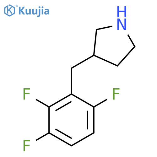 3-(2,3,6-trifluorophenyl)methylpyrrolidine structure