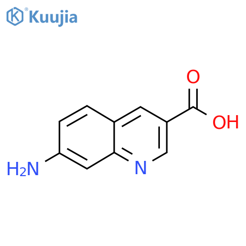 7-Aminoquinoline-3-carboxylic acid structure