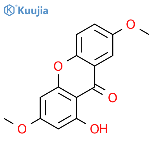 Gentisein-3,7-dimethylether structure