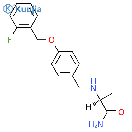 Ralfinamide structure