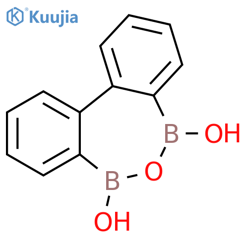 5,7-Dihydro-5,7-dihydroxydibenz[c,e][1,2,7]oxadiborepin structure