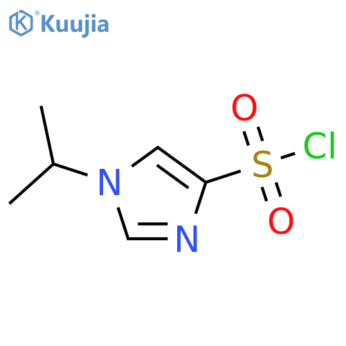 1-(Propan-2-yl)-1H-imidazole-4-sulfonyl chloride structure