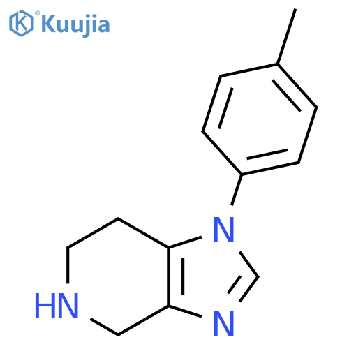 1-(4-methylphenyl)-1H,4H,5H,6H,7H-imidazo4,5-cpyridine structure