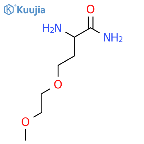 2-amino-4-(2-methoxyethoxy)butanamide structure