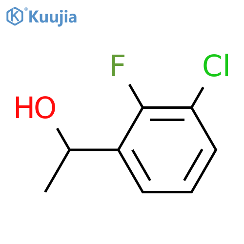 1-(3-chloro-2-fluorophenyl)ethan-1-ol structure