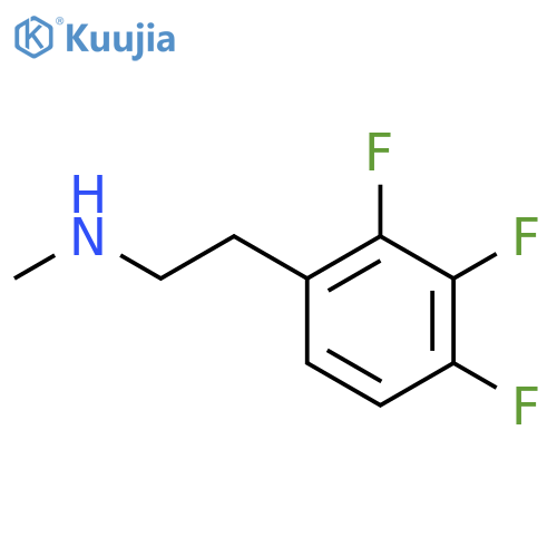 methyl2-(2,3,4-trifluorophenyl)ethylamine structure