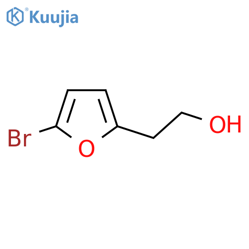 2-(5-bromofuran-2-yl)ethan-1-ol structure