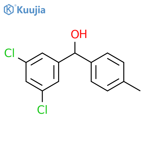 3,5-Dichloro-4'-methylbenzhydrol structure