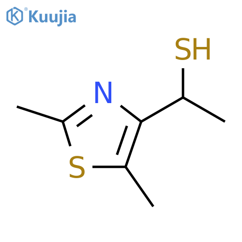 1-(dimethyl-1,3-thiazol-4-yl)ethane-1-thiol structure
