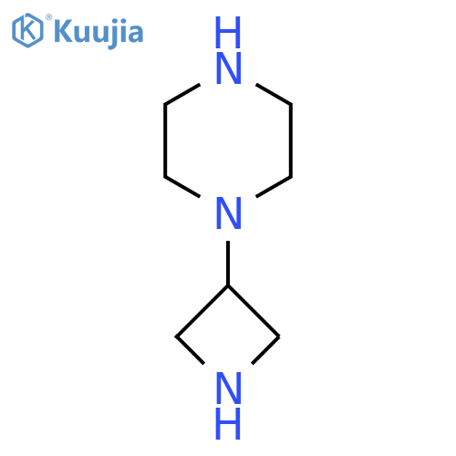Piperazine, 1-(3-azetidinyl)- structure