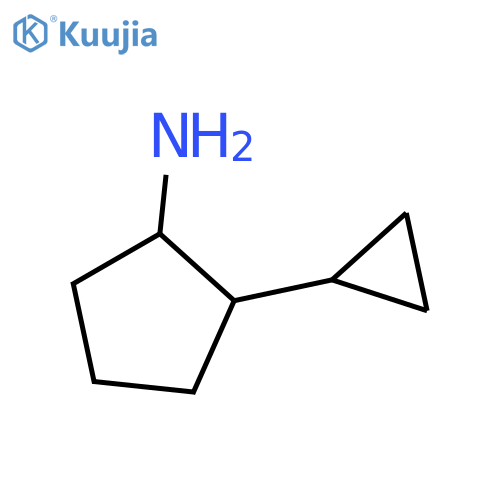 2-Cyclopropylcyclopentan-1-amine structure