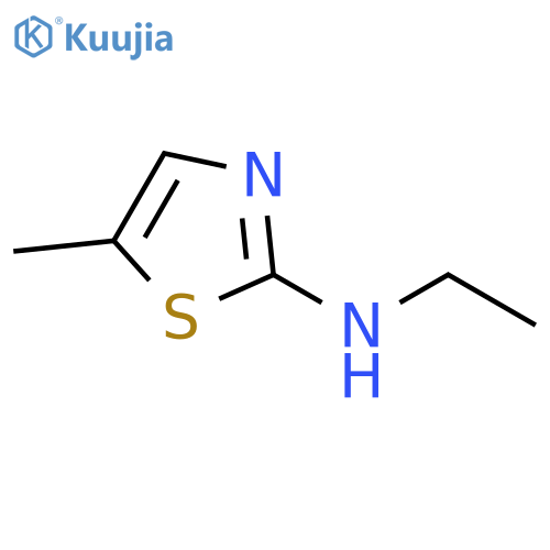 2-Ethylamine-5-methylthiazole structure