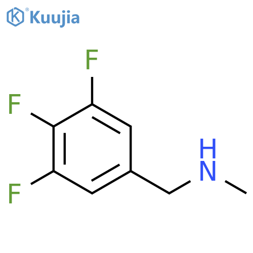 methyl(3,4,5-trifluorophenyl)methylamine structure