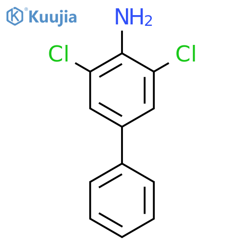 2,6-Dichloro-4-phenylaniline structure