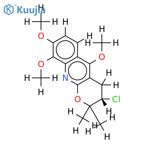 3-chloro-8,9-dimethoxygeibalansine structure
