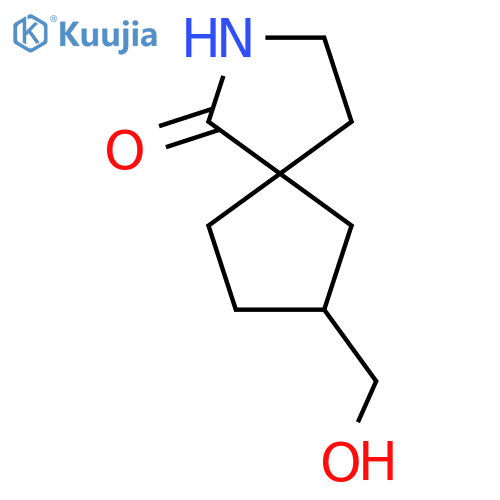 7-(hydroxymethyl)-2-azaspiro[4.4]nonan-1-one structure