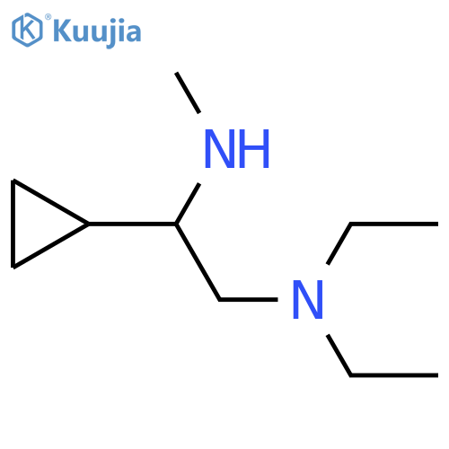 1-Cyclopropyl-N~2~,N~2~-diethyl-N~1~-methylethane-1,2-diamine structure