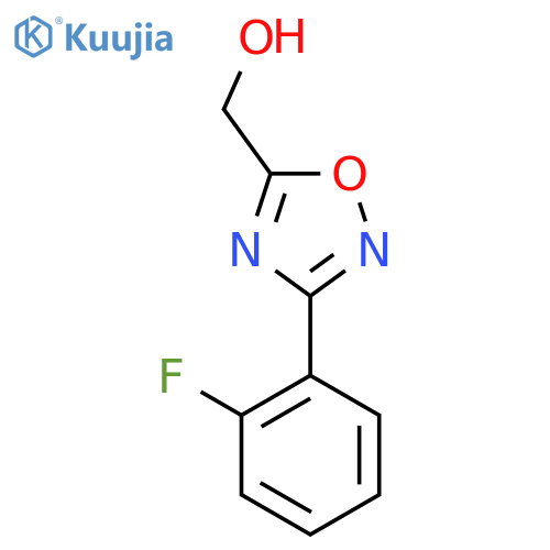 (3-(2-Fluorophenyl)-1,2,4-oxadiazol-5-yl)methanol structure