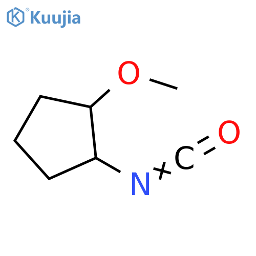 1-ISOCYANATO-2-METHOXYCYCLOPENTANE structure