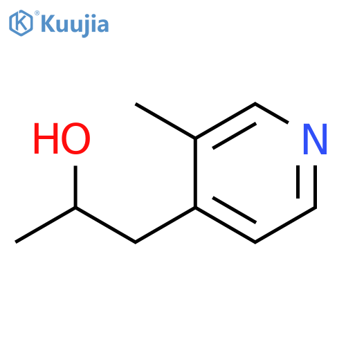 1-(3-methylpyridin-4-yl)propan-2-ol structure