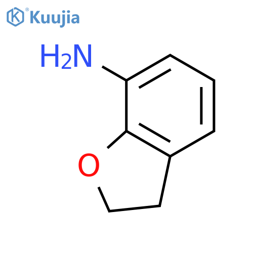 2,3-dihydro-1-benzofuran-7-amine structure
