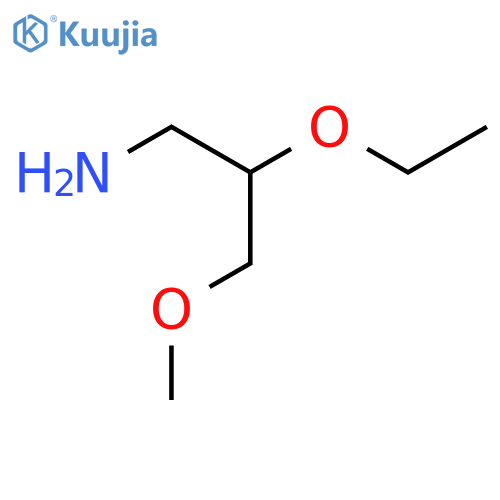 2-Ethoxy-3-methoxypropan-1-amine structure