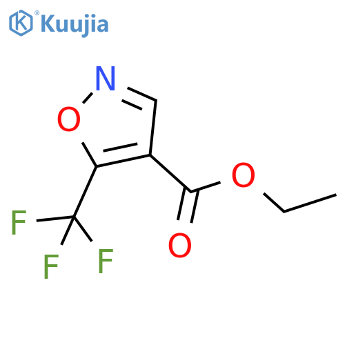 Ethyl 5-(Trifluoromethyl)-1,2-Oxazole-4-Carboxylate structure