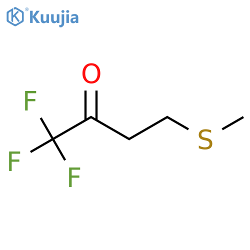 1,1,1-Trifluoro-4-(methylsulfanyl)butan-2-one structure