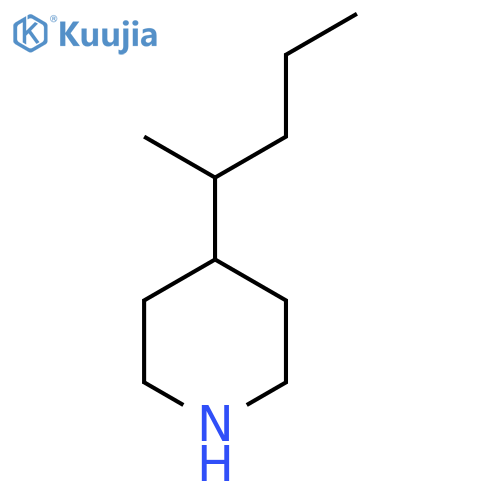 4-(pentan-2-yl)piperidine structure