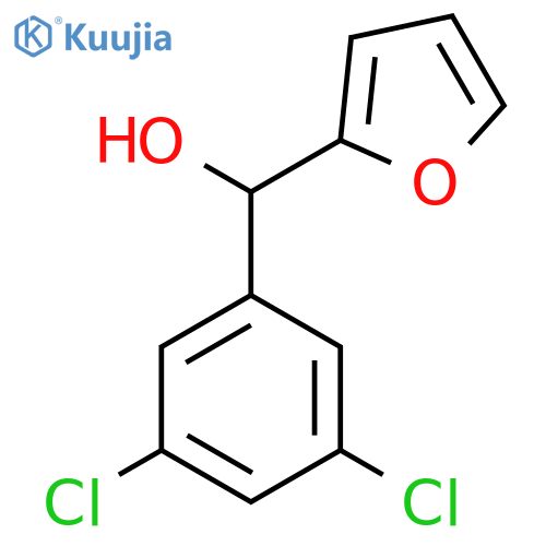 (3,5-Dichlorophenyl)(furan-2-yl)methanol structure