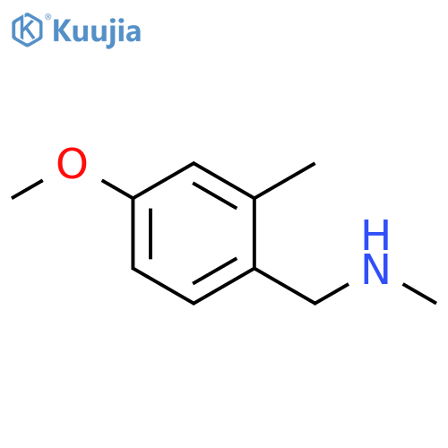 (4-methoxy-2-methylphenyl)methyl(methyl)amine structure