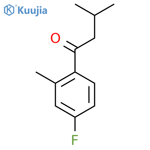 2',3-Dimethyl-4'-fluorobutyrophenone structure