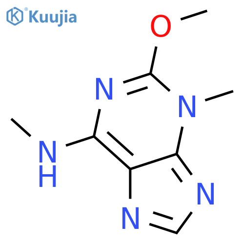 2-methoxy-N,3-dimethyl-3H-Purin-6-amine structure