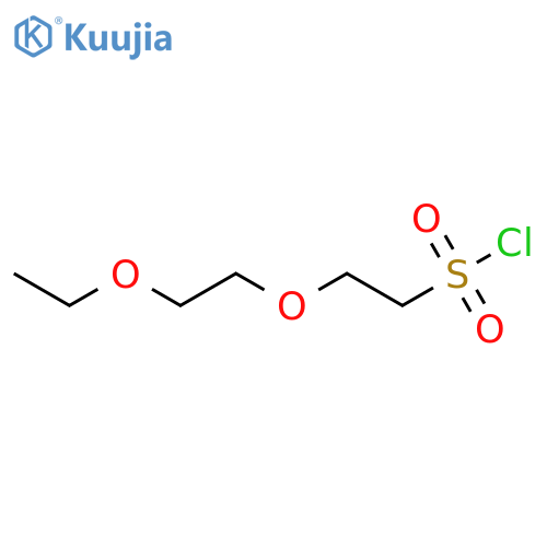 Ethanesulfonyl chloride, 2-(2-ethoxyethoxy)- structure