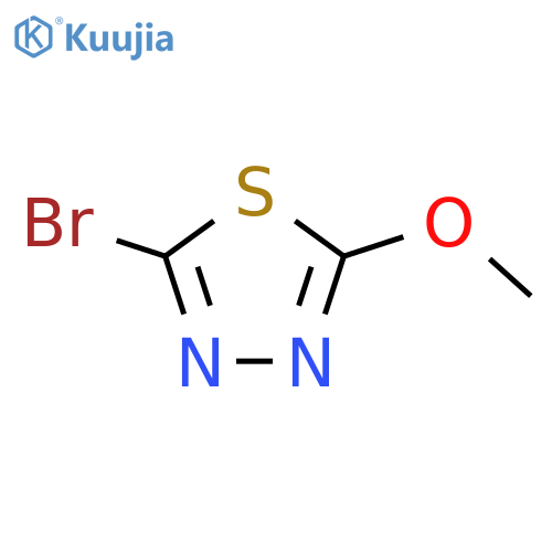 2-Bromo-5-methoxy-1,3,4-thiadiazole structure