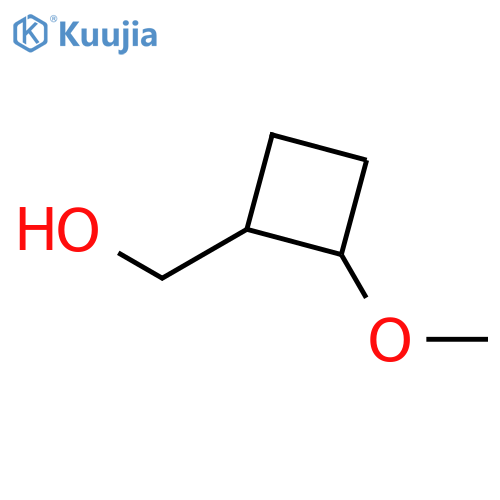 [(1S,2R)-2-methoxycyclobutyl]methanol structure