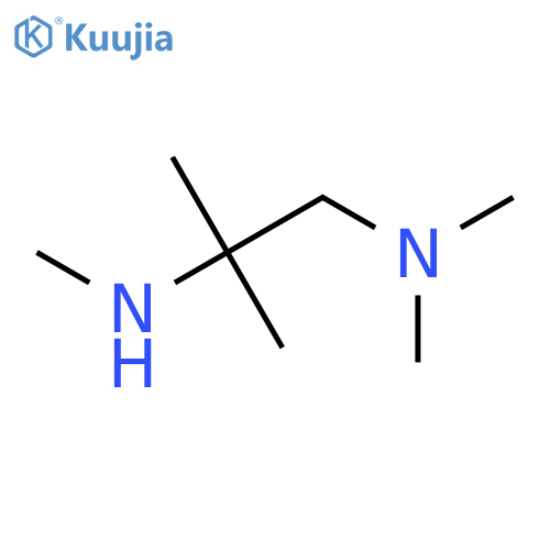 1-(dimethylamino)-2-methylpropan-2-yl(methyl)amine structure