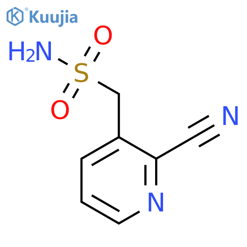 (2-cyanopyridin-3-yl)methanesulfonamide structure