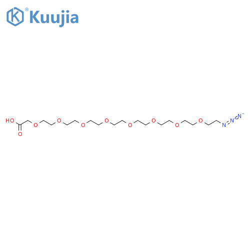 Azido-PEG8-CH2CO2H structure