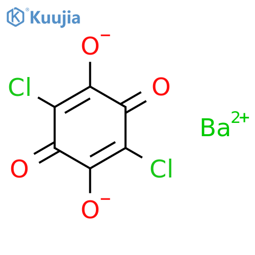 Barium 2,5-dichloro-3,6-dioxocyclohexa-1,4-diene-1,4-bis(olate) structure