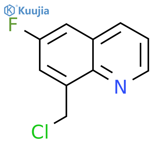 8-(Chloromethyl)-6-fluoroquinoline structure