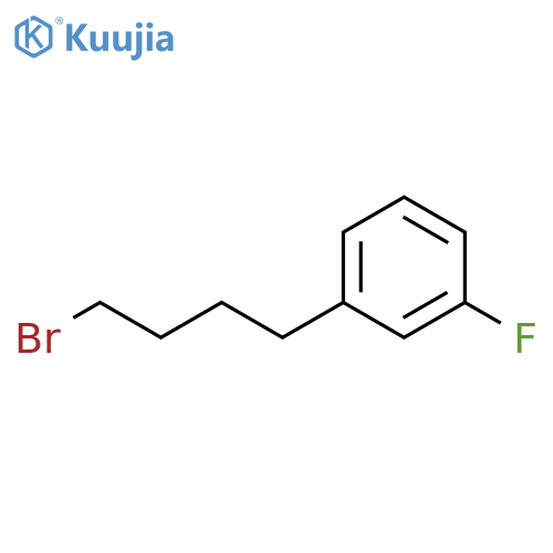 1-(4-Bromobutyl)-3-fluorobenzene structure
