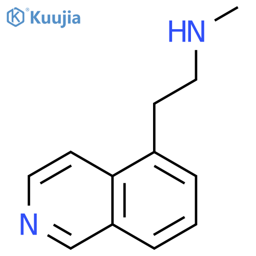 2-(isoquinolin-5-yl)ethyl(methyl)amine structure